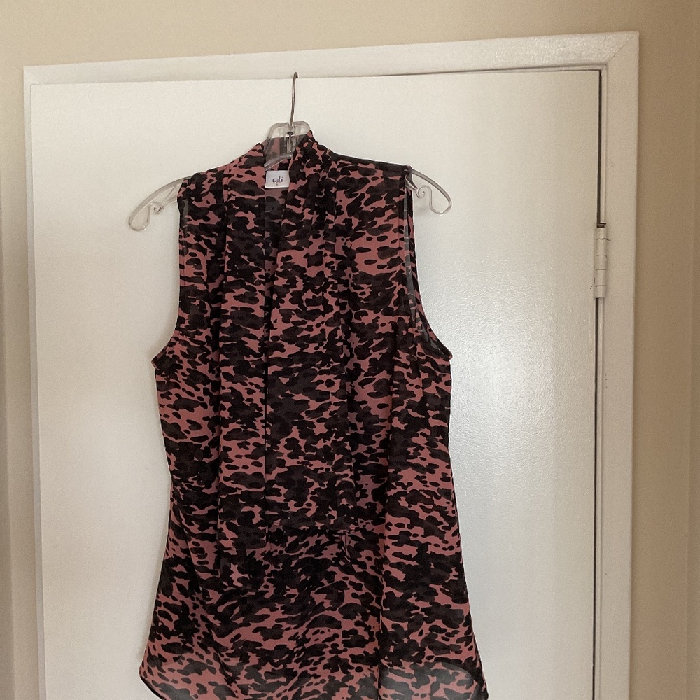 CAbi Dressy, sleeveless blouse